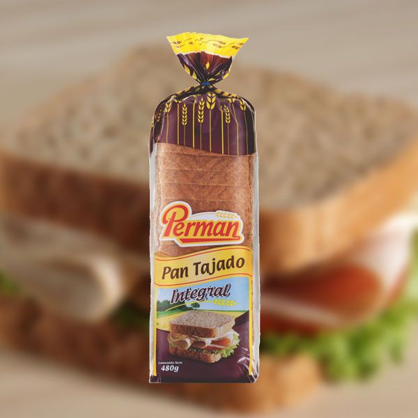 Pan tajado integral Perman