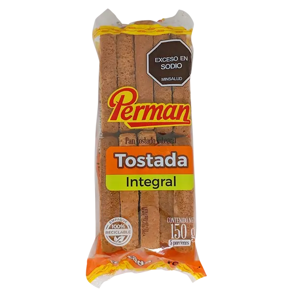 Tostadas-INTEGRALES Tostada Integral